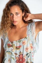 Camisa Escote cuadrado Regular fit BRONZINI