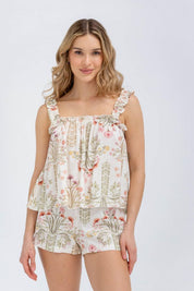 Camisa Sin mangas Boxy fit BRONZINI