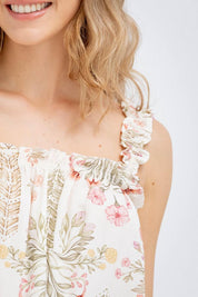 Camisa Sin mangas Boxy fit BRONZINI
