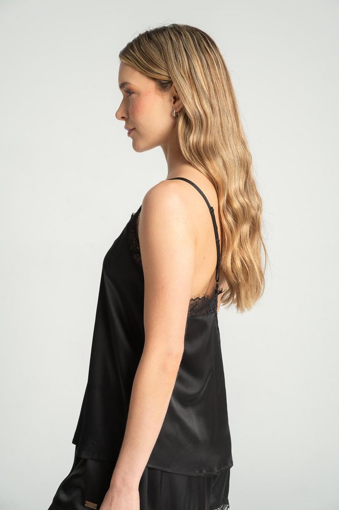 Camisa Sin mangas Regular fit BRONZINI – - Main Image