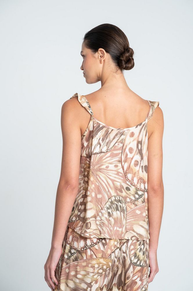 Camisa Pijama Tiras Clásica BRONZINI