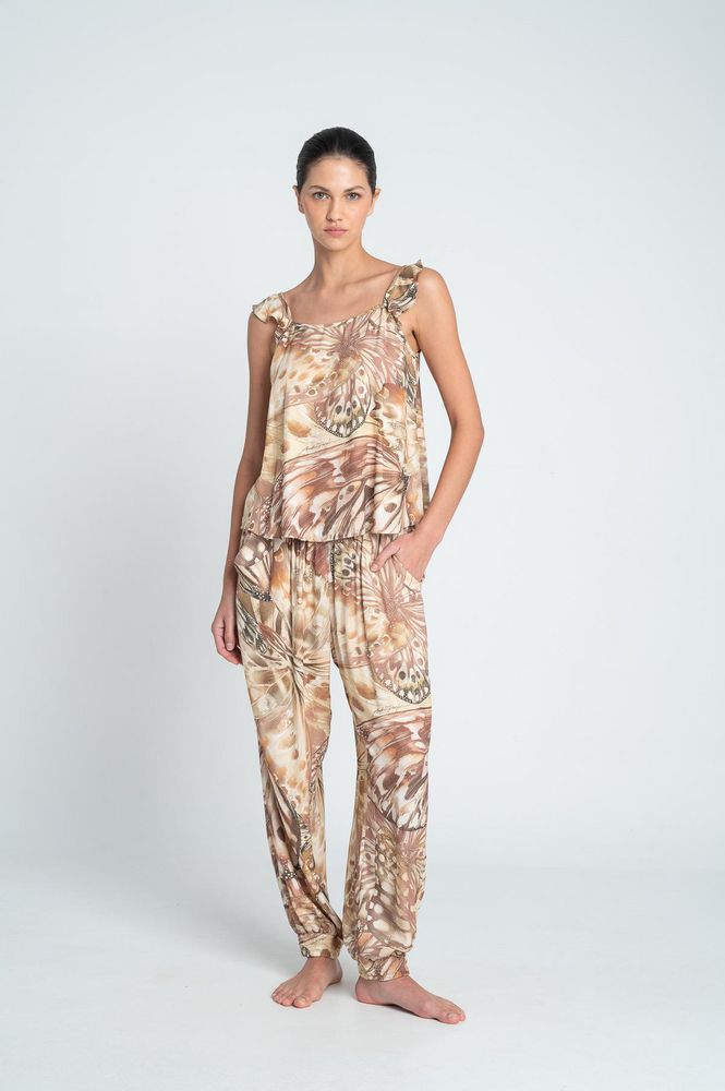 Camisa Pijama Tiras Clásica BRONZINI