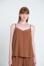 Camisa Pijama Tiras Clásica BRONZINI