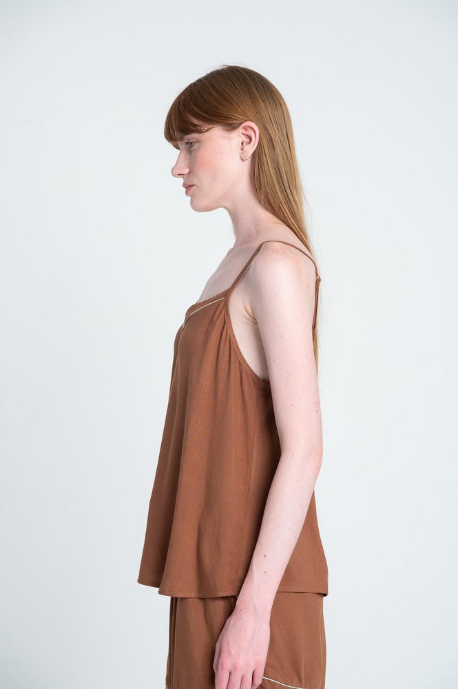 Camisa Pijama Tiras Clásica BRONZINI