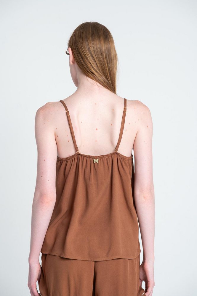 Camisa Pijama Tiras Clásica BRONZINI