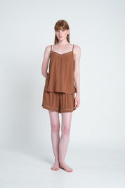 Camisa Pijama Tiras Clásica BRONZINI