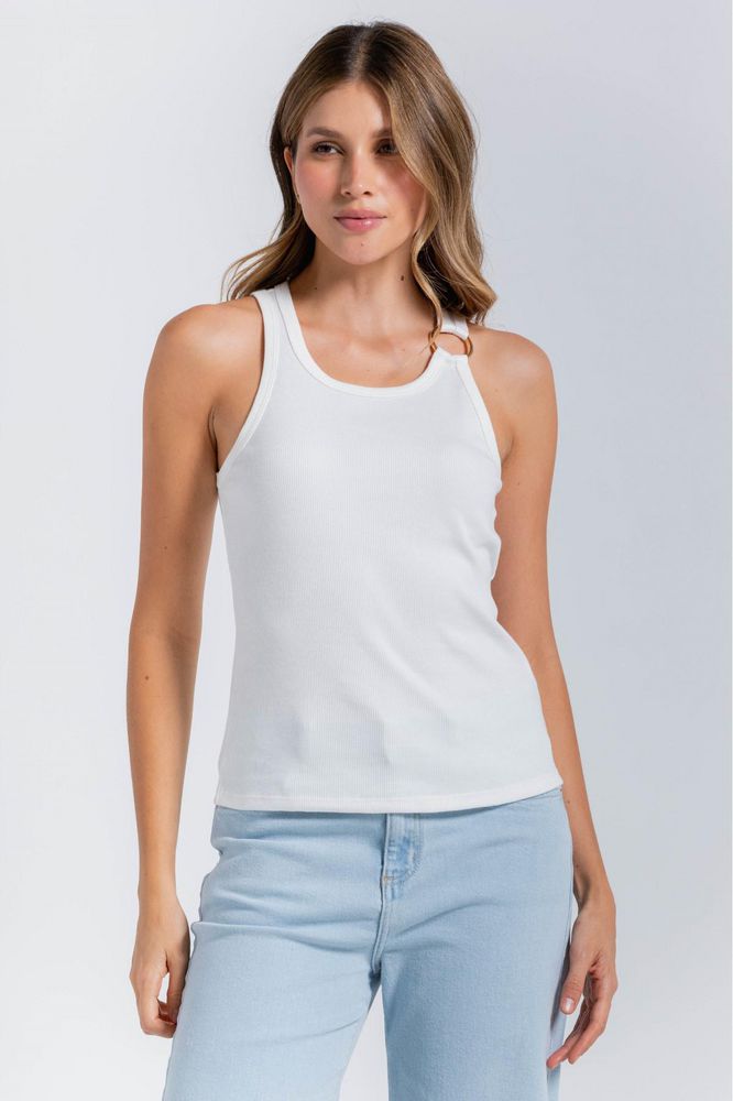 Camiseta manga sisa hombro  Ajustada ARKITECT