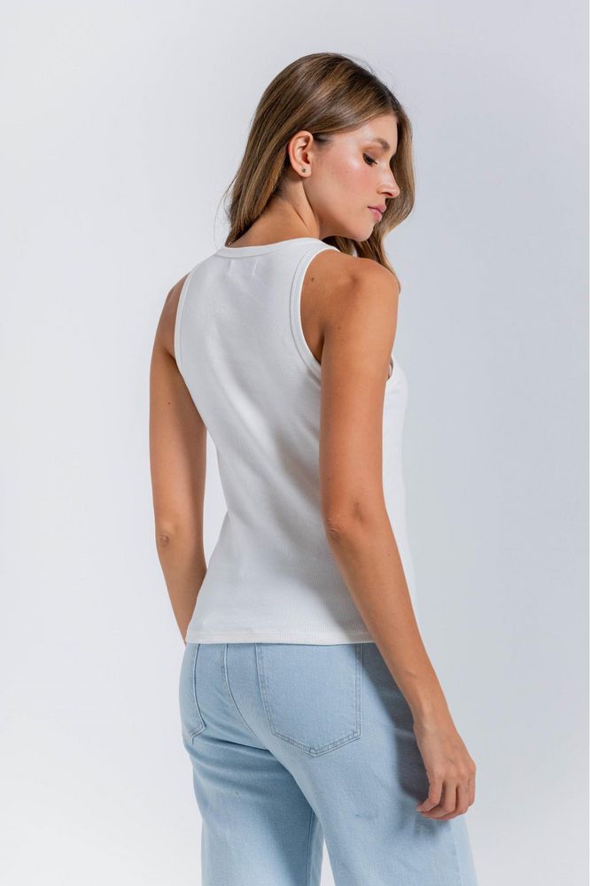 Camiseta manga sisa hombro  Ajustada ARKITECT