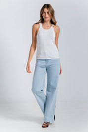 Camiseta manga sisa hombro  Ajustada ARKITECT