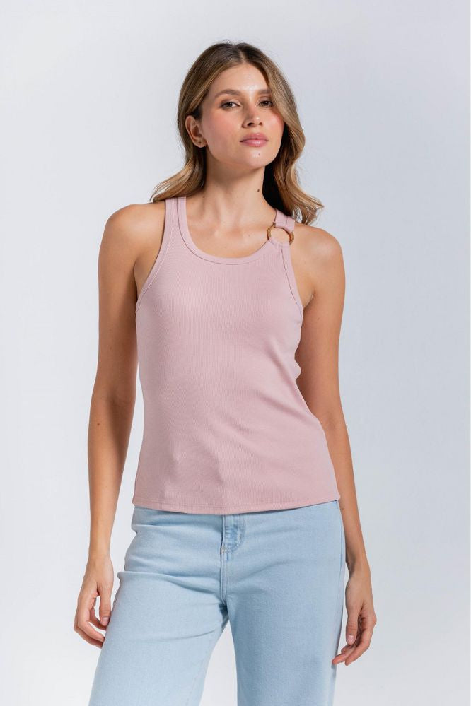 Camiseta manga sisa hombro  Ajustada ARKITECT