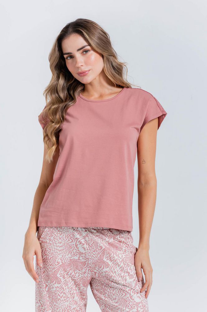 Camiseta Pijama Amplia BRONZINI