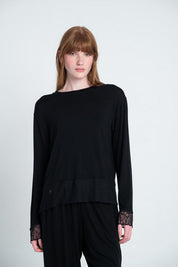 Camiseta Pijama Larga Amplia BRONZINI