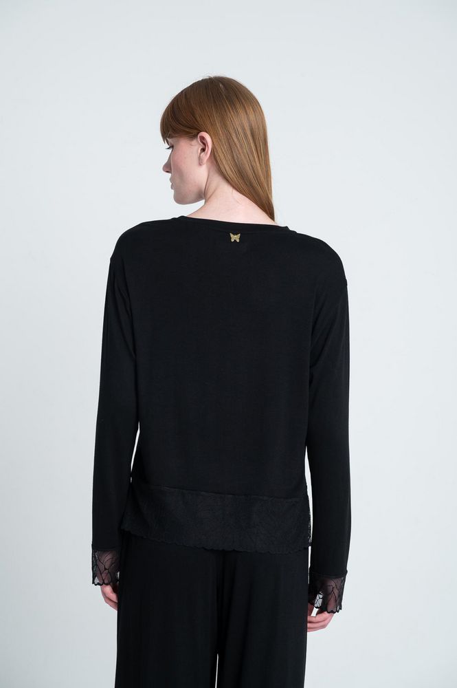 Camiseta Pijama Larga Amplia BRONZINI