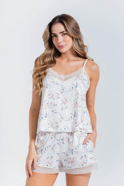 Camiseta Pijama Tiras Amplia BRONZINI