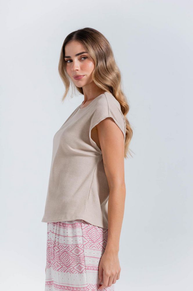 Camiseta Pijama Amplia BRONZINI