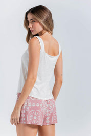 Camiseta Pijama Tiras Amplia BRONZINI