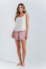 Camiseta Pijama Tiras Amplia BRONZINI