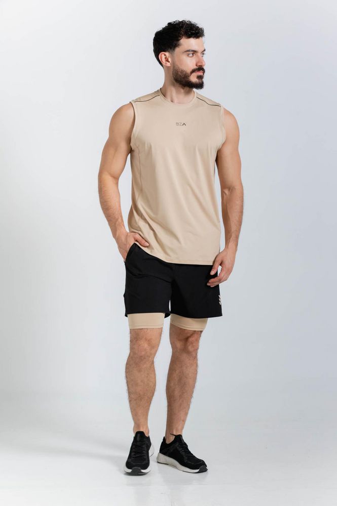 Camiseta Sin Manga Deportiva BRONZINI ACTIVE