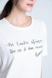 Camiseta Manga Corta Amplia ARKITECT MARIA ELENA VILLAMIL