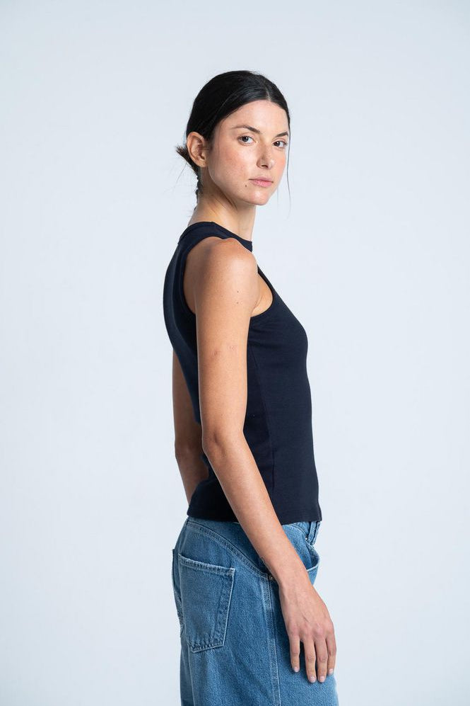 Camiseta en Rib Slim FitARKITECT