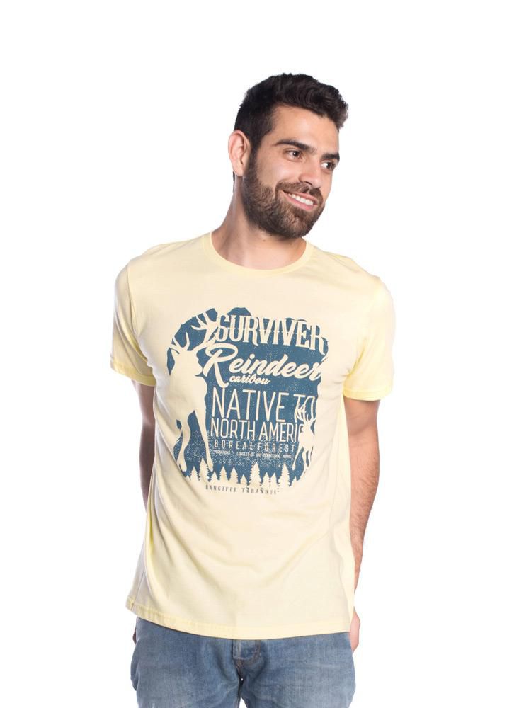 Camiseta Manga corta Regular fit PEOPLE