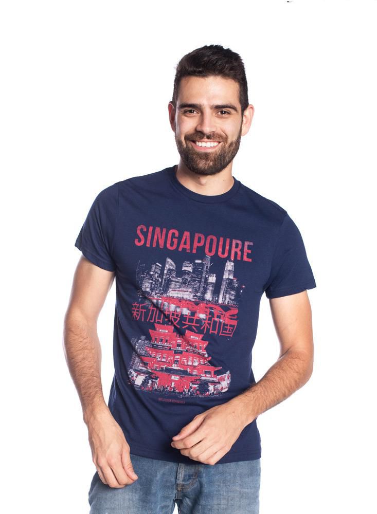 Camiseta Manga corta Regular fit PEOPLE