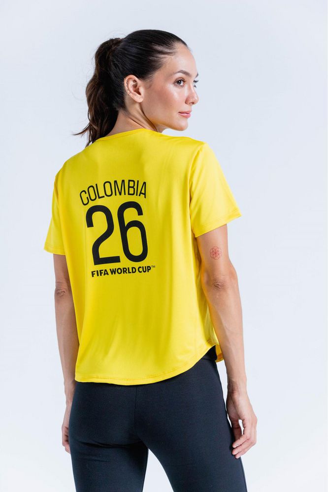 Camiseta Colombia  FIFA