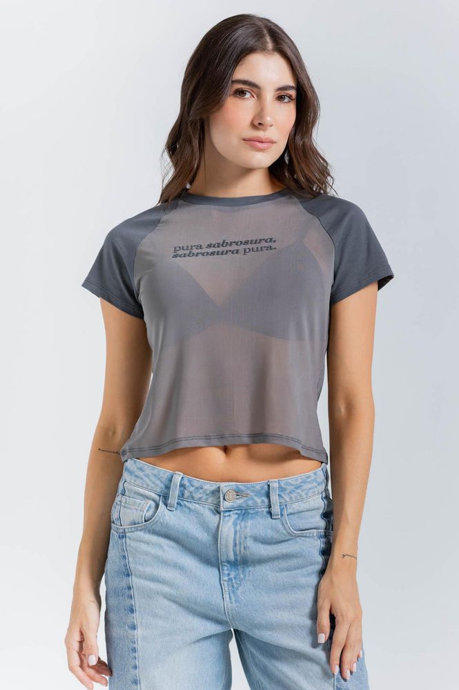 Camiseta Manga Corta Ajustada PEOPLE