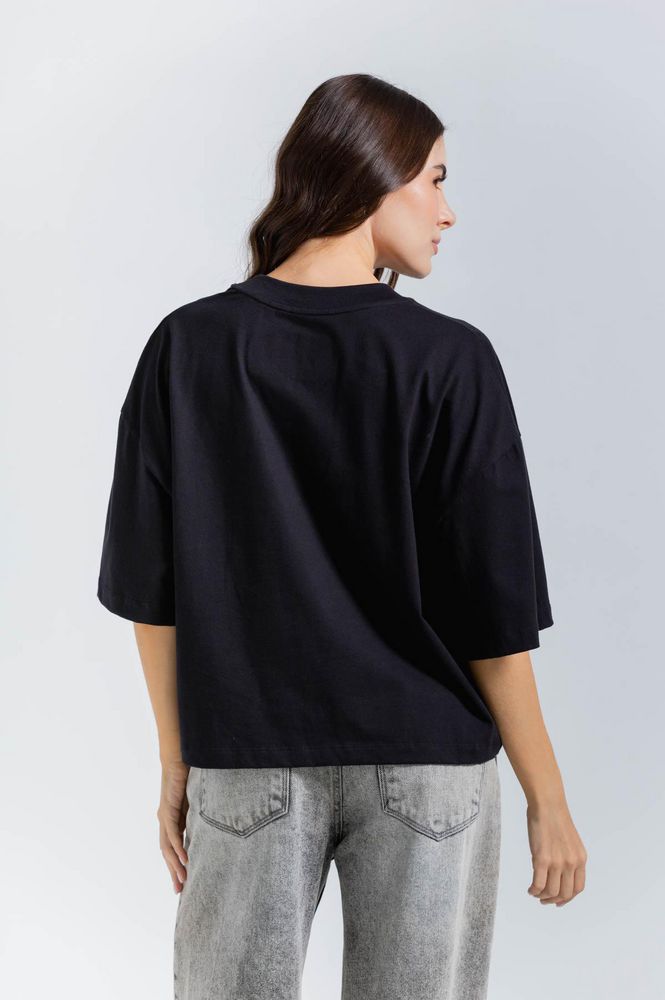 Camiseta Manga Corta Boxy fit PEOPLE