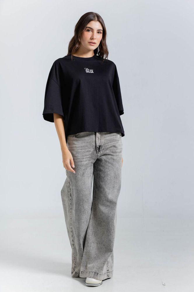 Camiseta Manga Corta Boxy fit PEOPLE