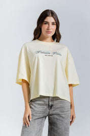 Camiseta Manga Corta Boxy fit PEOPLE