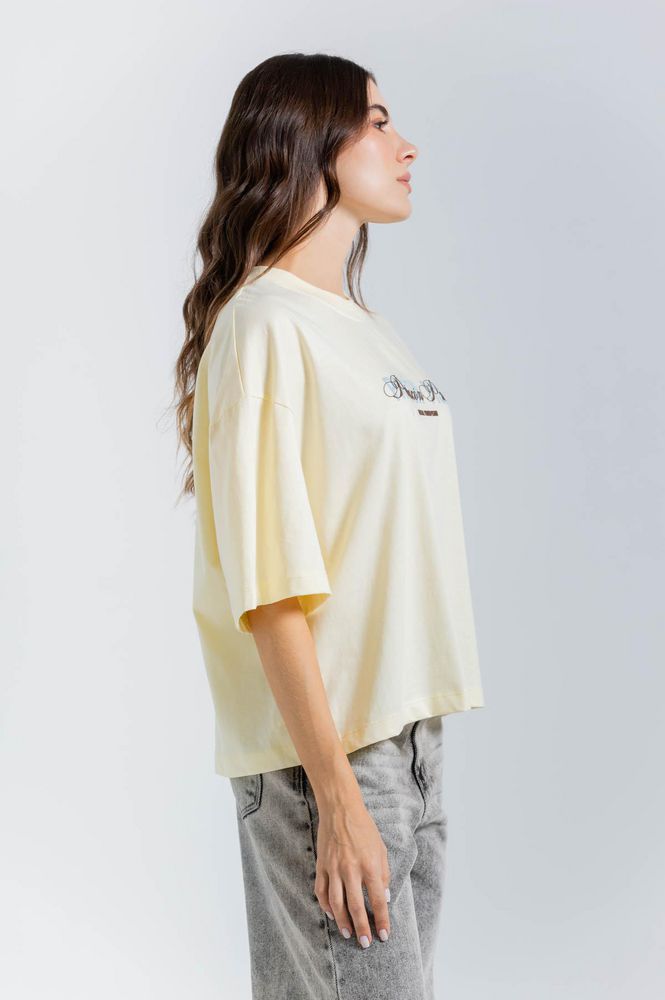 Camiseta Manga Corta Boxy fit PEOPLE