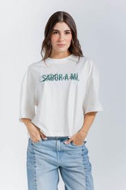 Camiseta Manga Corta Boxy fit PEOPLE
