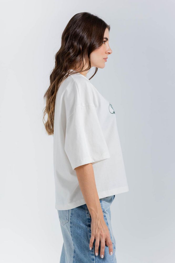 Camiseta Manga Corta Boxy fit PEOPLE