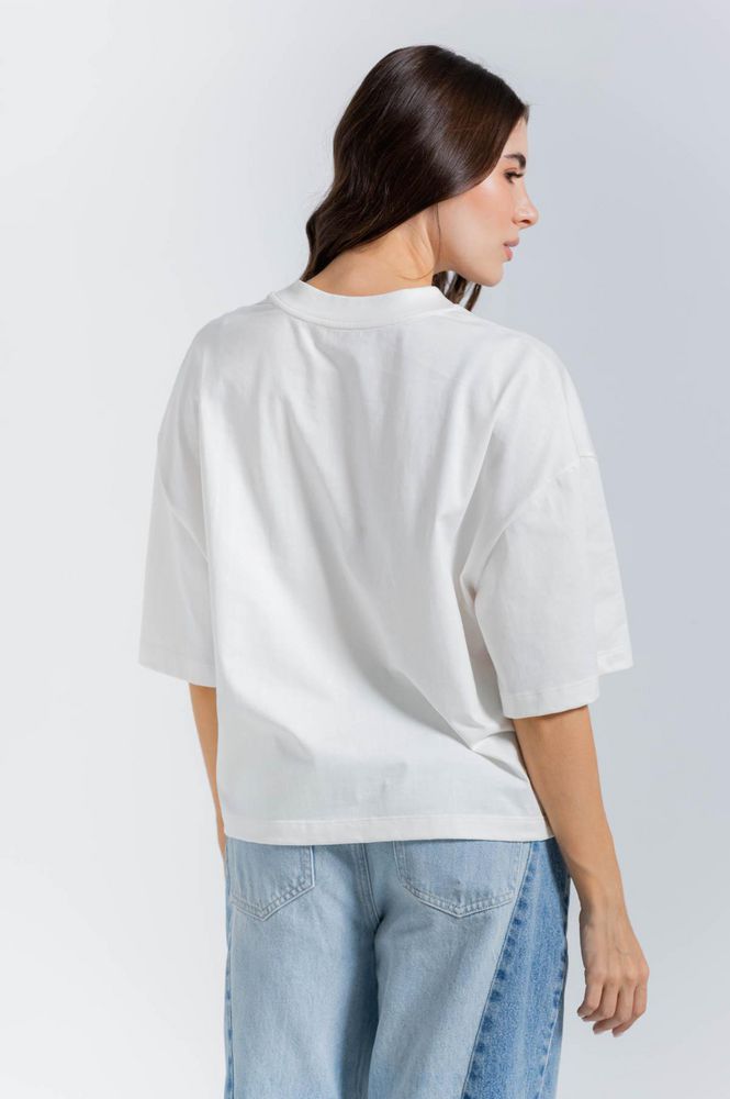 Camiseta Manga Corta Boxy fit PEOPLE