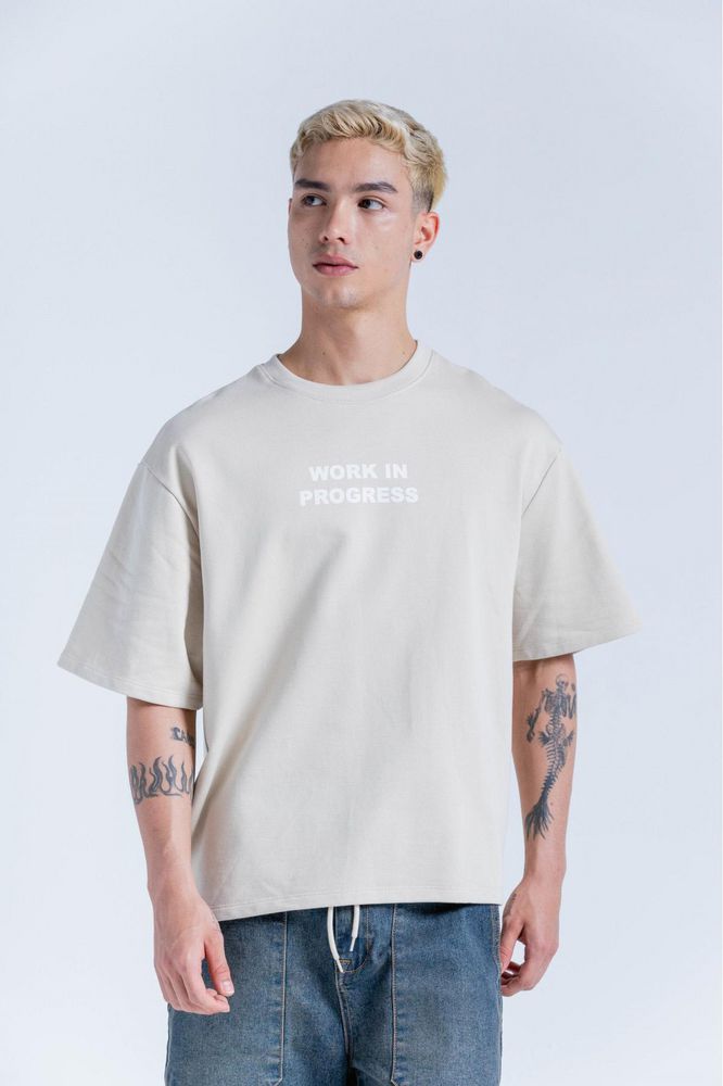 Camiseta Manga Corta Bur Boxy fit PEOPLE