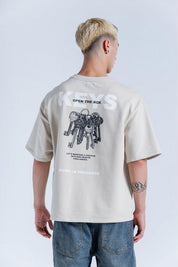 Camiseta Manga Corta Bur Boxy fit PEOPLE
