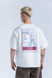 Camiseta Manga Corta Bur Boxy fit PEOPLE