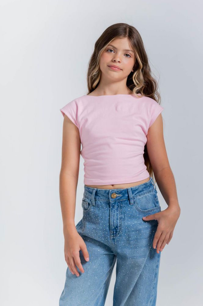 Camiseta Manga Corta Ajustada PEOPLE