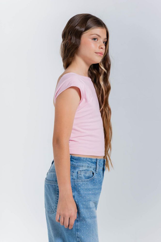 Camiseta Manga Corta Ajustada PEOPLE