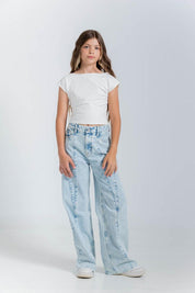 Camiseta Manga Corta Ajustada PEOPLE