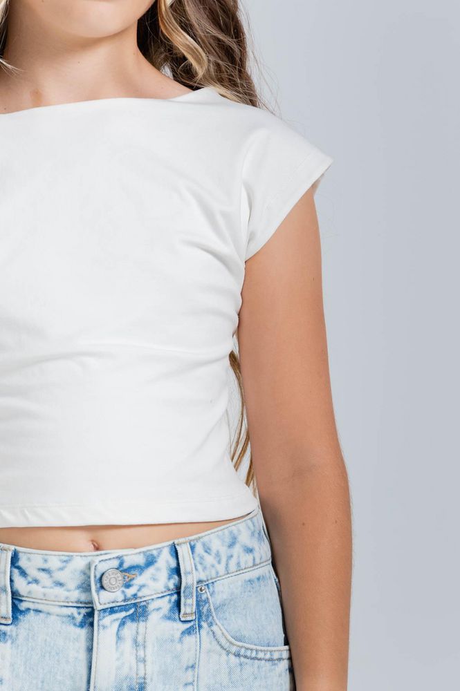 Camiseta Manga Corta Ajustada PEOPLE