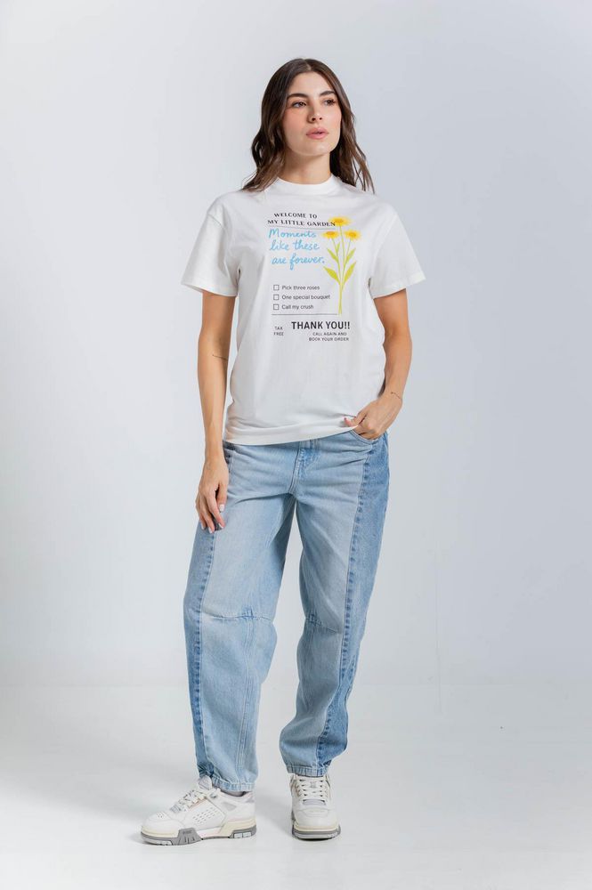 Camiseta Manga Corta Oversize PEOPLE