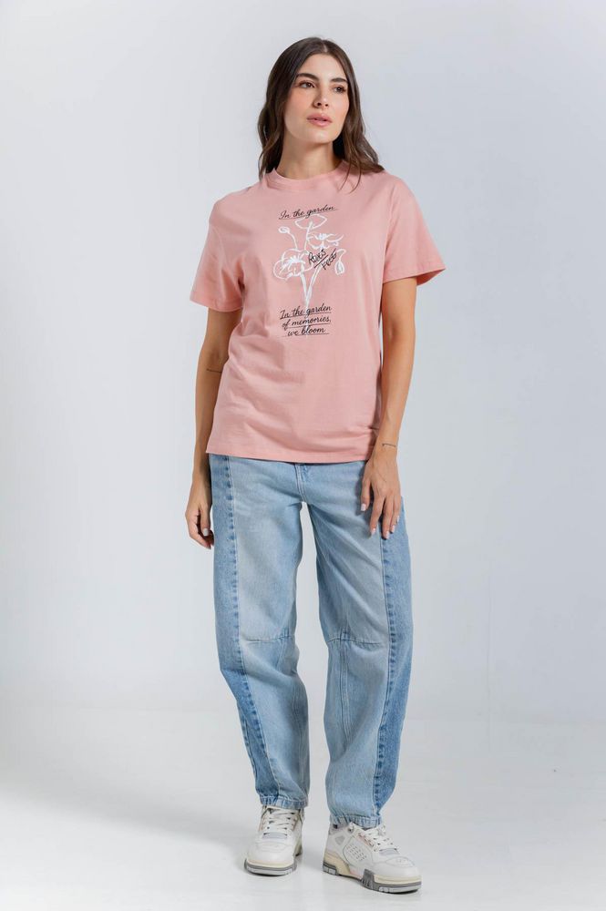 Camiseta Manga Corta Oversize PEOPLE