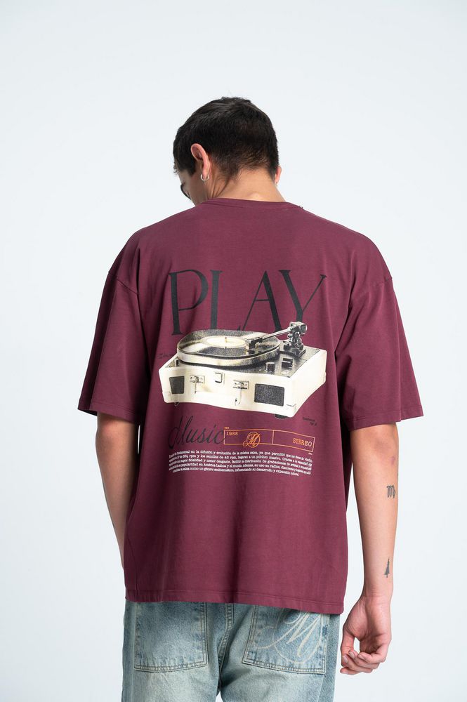 Camiseta Manga corta Oversize PEOPLE