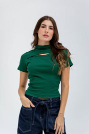 Camiseta Manga Corta Ajustada PEOPLE