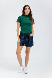 Camiseta Manga Corta Ajustada PEOPLE