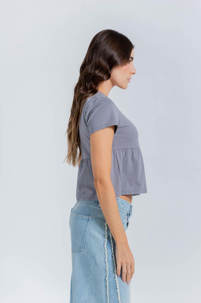 Camiseta Manga Corta Regular fit PEOPLE