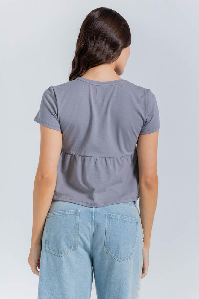 Camiseta Manga Corta Regular fit PEOPLE