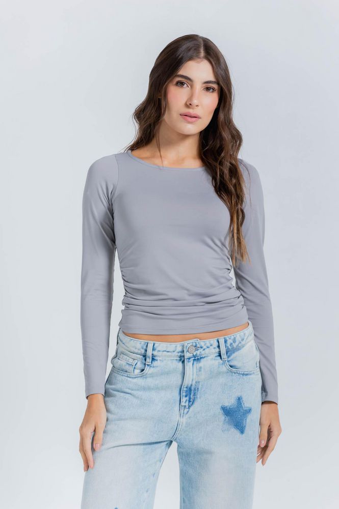 Camiseta Manga Larga Slim PEOPLE